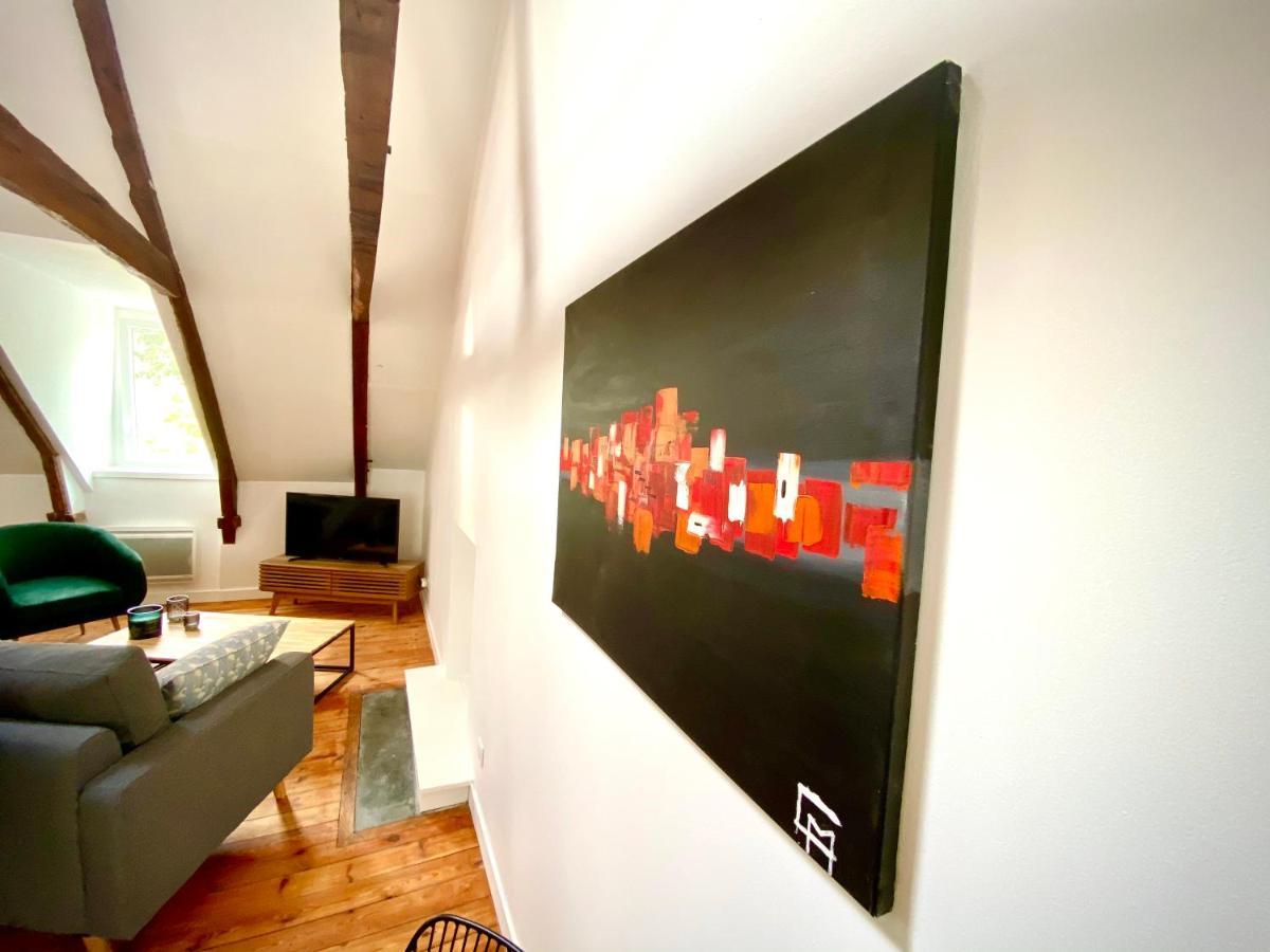 Appartement Le Lit De L Odet Quimper Exterior foto