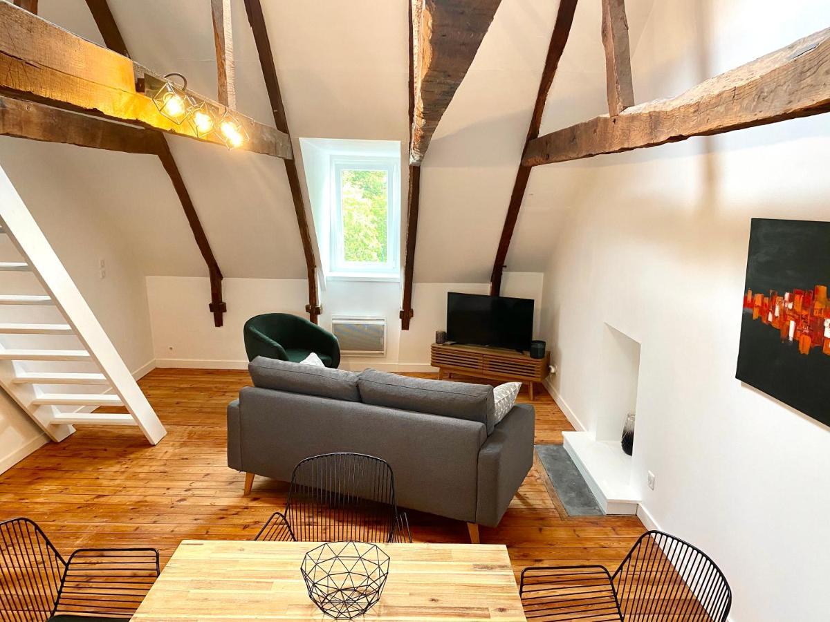 Appartement Le Lit De L Odet Quimper Exterior foto
